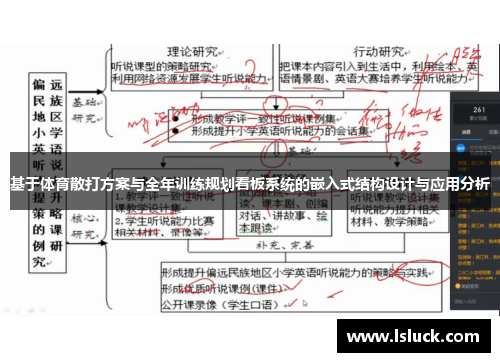 基于体育散打方案与全年训练规划看板系统的嵌入式结构设计与应用分析